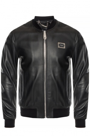 Leather bomber jacket, zdjęcie 1 Leather bomber jacket od Philipp Plein
